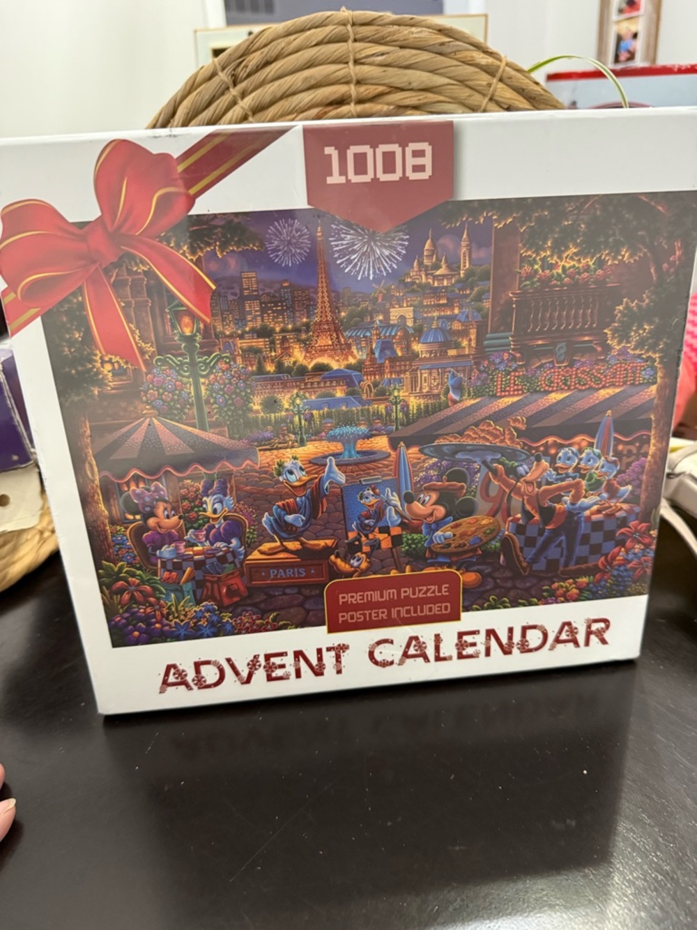 Disney Advent Calendar 2023 Premium Puzzle Poster Included BRAND NEW in Package